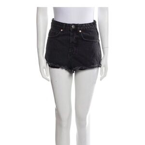 Raey Shorts mini jeans shorts denim black High-Rise 27 4